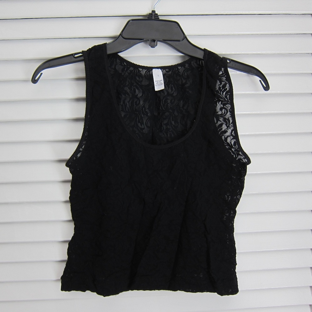 Vintage Calvin Klein Intimates Lace Tank Top